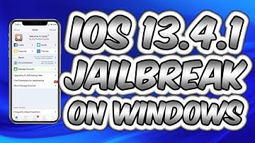 Jailbreak iOS 13.4.1 Checkra1n ! WINDOWS iOS 13 Jailbreak