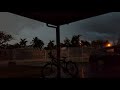 CRAZY strong thunderstorm near Miami, Florida