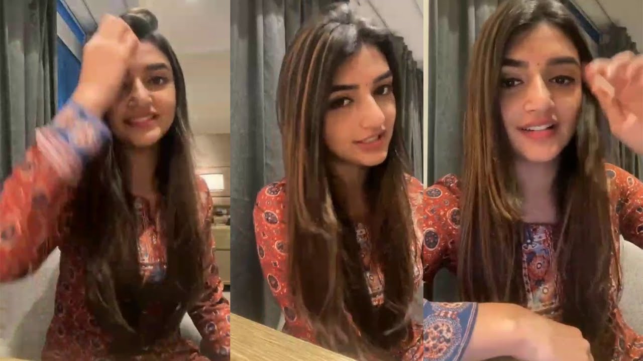 sreeleela instagram live