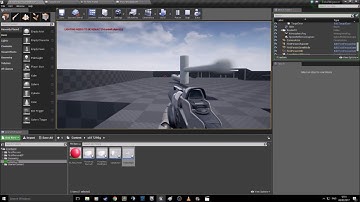 Unreal Engine 4 - Use of Blueprint To Create Pole With Rotation and Player Knock Back