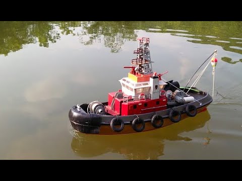 rc fishing boat - youtube