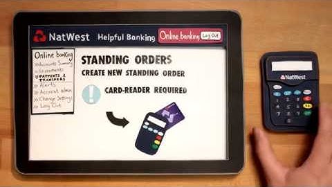 NatWest, How to set up a standing order