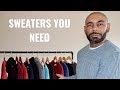 The 7 Types Of Sweaters Every Man Needs/My Sweater Collection