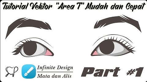 Tutorial Vektor Wajah "Area T" mudah dan cepat #Part1