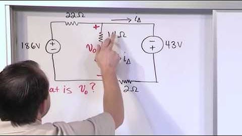 Lesson 7 - Node Voltage Problems With Dependent Sources, Part 1 (Engineering Circuits)