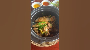 MR.Liêm. Ăn Cá Heo Kho Tiêu - Du Lịch Vietnam- #shorts #cákho #fish #yummy