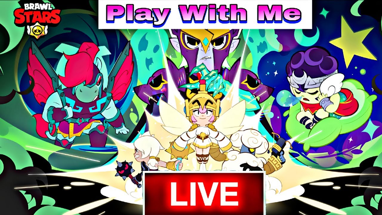 Brawl stars live | Play with Subscribers |#brawlstars