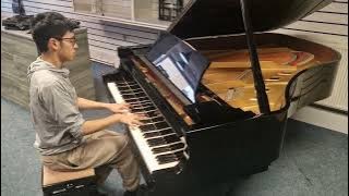 Secondhand Boston GP193 II Grand Piano Polished Ebony | Rimmers Music 'The Piano People'.