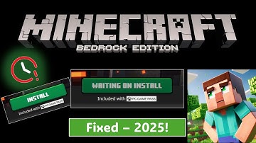 Minecraft "Waiting on Install" Error - FIXED