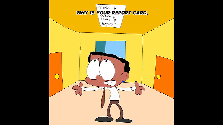 Why is your report card on ceiling?!?! 🤬 (Animation Meme) #thesuperboys #shorts