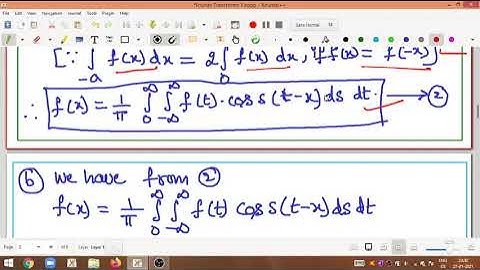 B.Sc; Fourier Transform, Part - 01