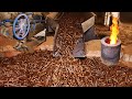 Manufacturing process of biomass pellets made by sawdust