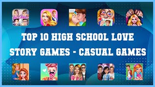 Top 10 High School Love Story Games Android Games screenshot 1