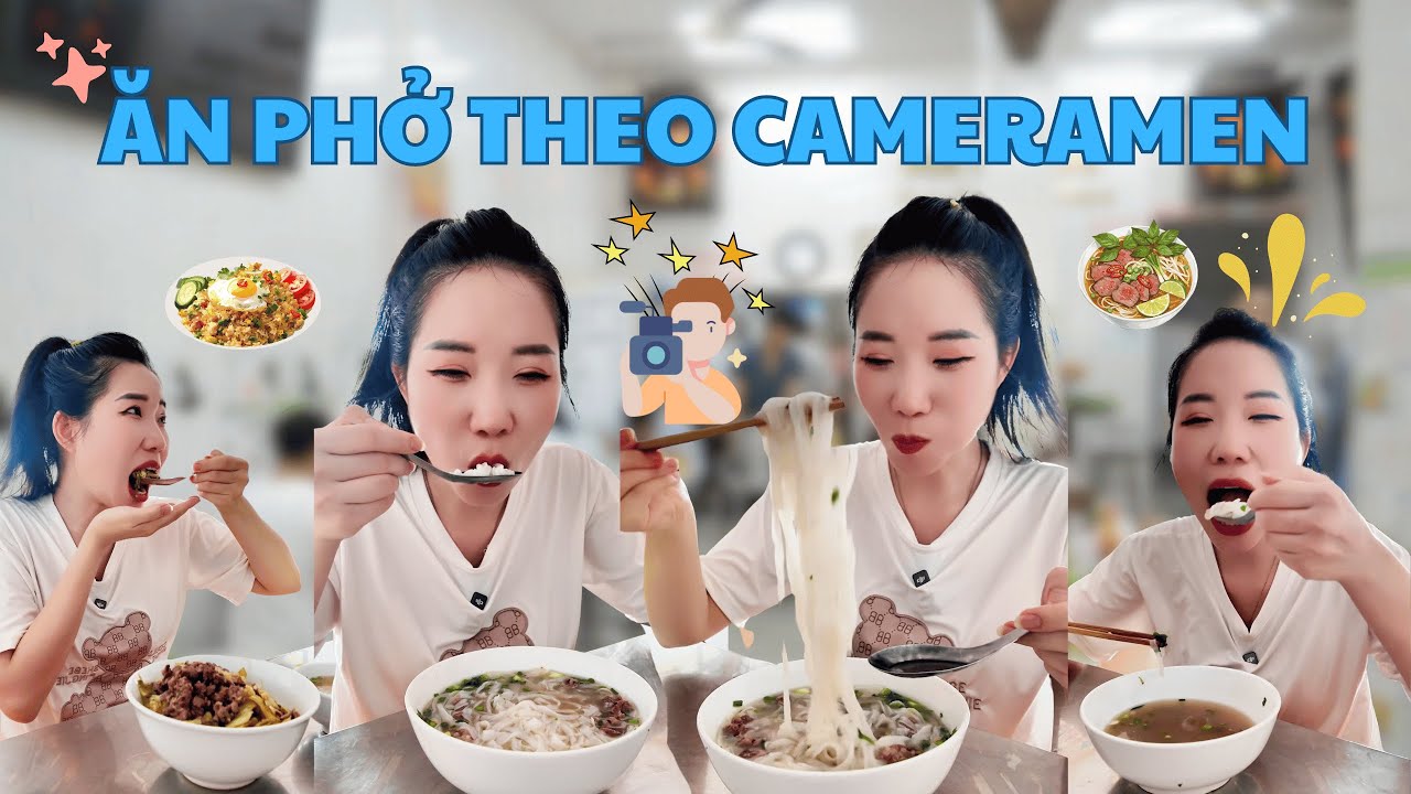 Lâu rồi chưa ăn phở bản Uông, nay đi ăn thử theo recommend của cameramen nha#miloondiet #mukbang