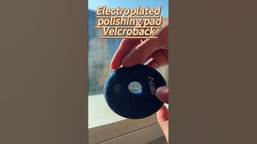 4" Rubber Back-up Backing Pads for Polishing Pads Adapter #polishing #adapter #backingtrack