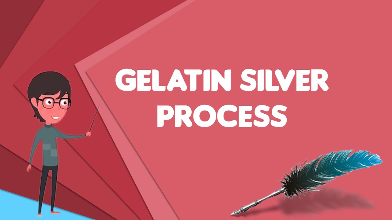 What is Gelatin silver process?, Explain Gelatin silver process, Define