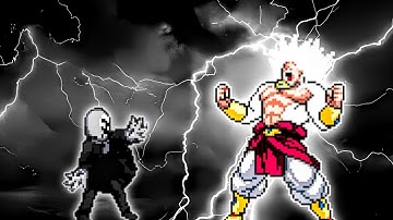Gaster OP (New) VS Limit Break Broly SSJ4 OP in Jump Force Mugen