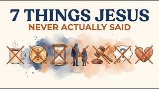 7 Things Jesus Never Actually Said