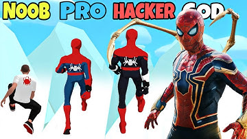 NOOB vs PRO vs HACKER vs GOD in Hero Challenge