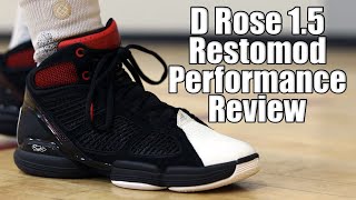 Adidas D Rose 1.5 Restomod Performance Review! The beginning of the Adidas 