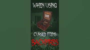 When Using Cursed Object Backfires | #shorts #phasmophobia #phasmophobiagame #curseditems #ghost