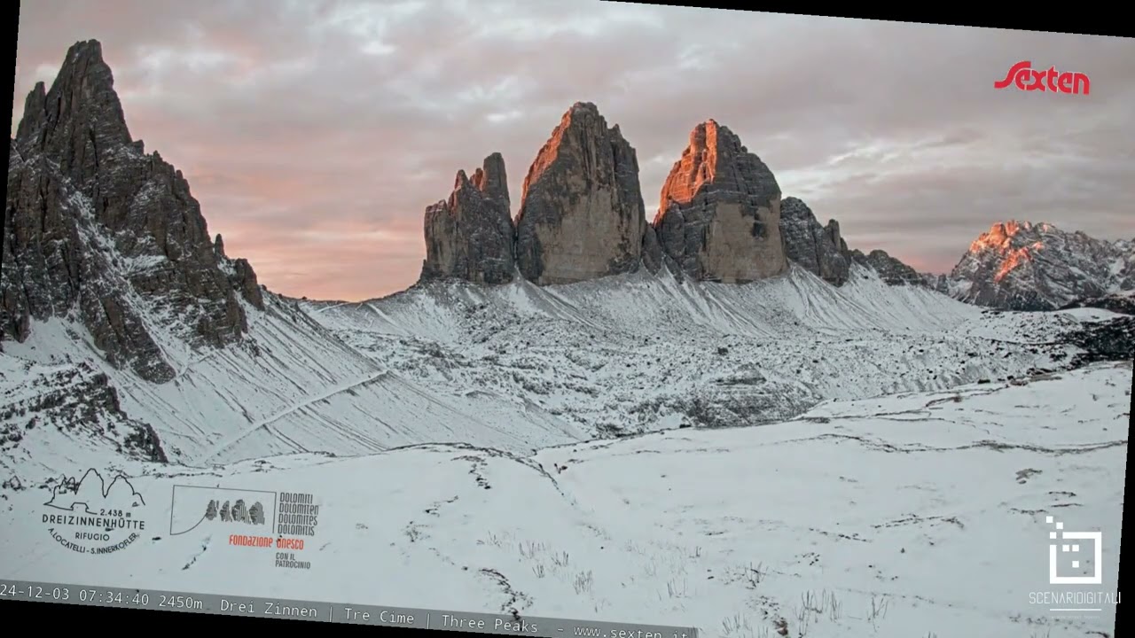 L' alba dalle Alpi agli Appennini - 3 Dicembre 2024