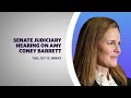 LIVE: Supreme Court nomination hearings for Amy Coney Barrett: Day 2
