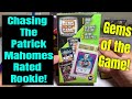 Chasing The Patrick Mahomes Rated Rookie With This 2020 Gems of The Game Repack Box!