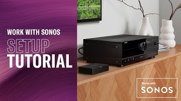 AVENTAGE Works With Sonos Setup Tutorial Video