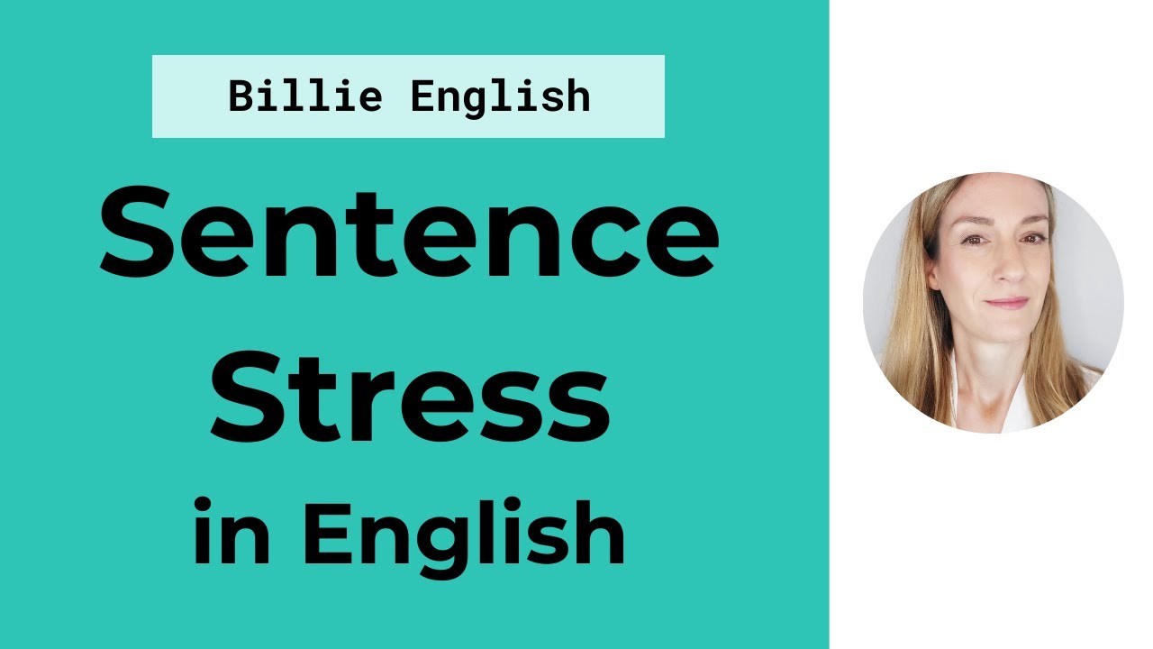 ⁣Sentence Stress in English | English Pronunciation