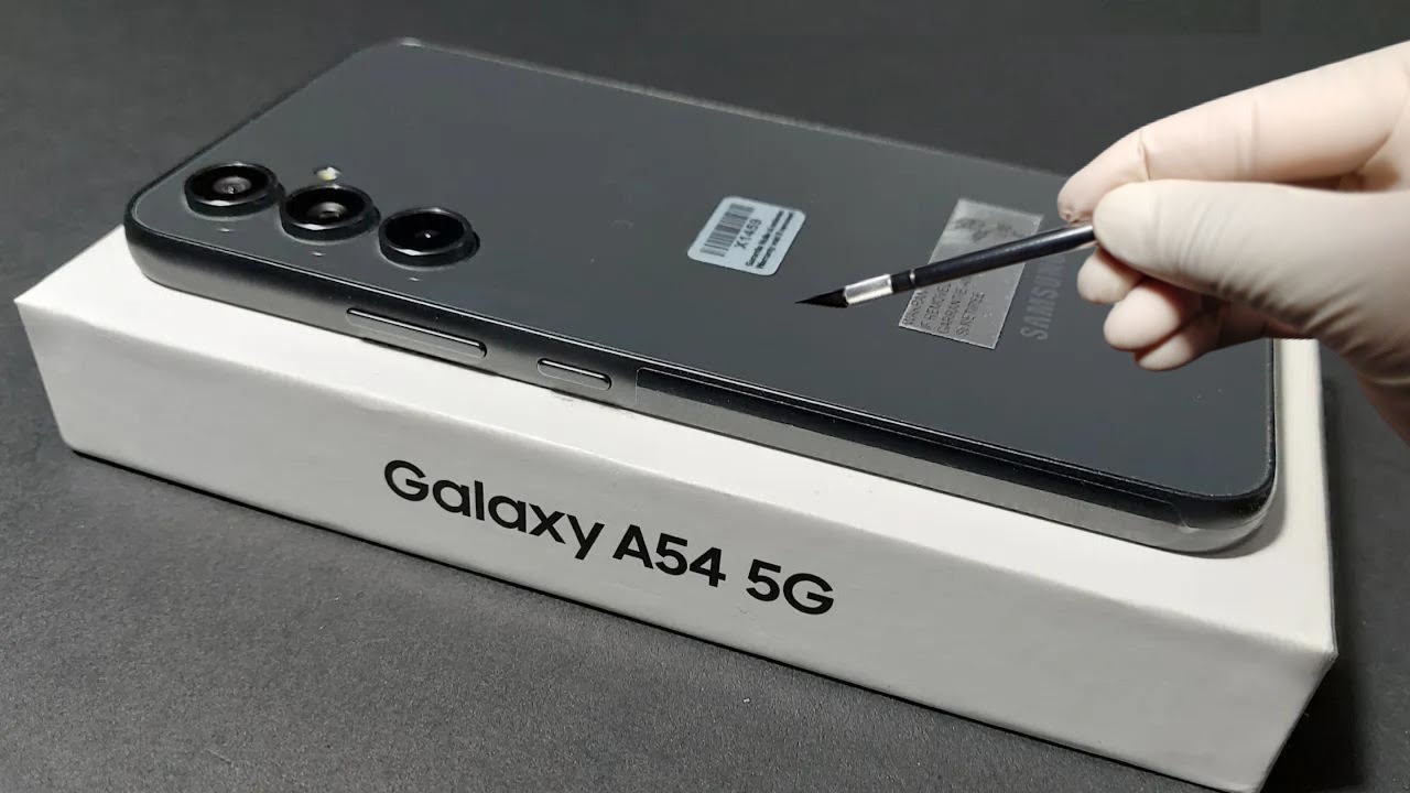 Samsung Galaxy A54 5G Unboxing & Network Test - ASMR - YouTube