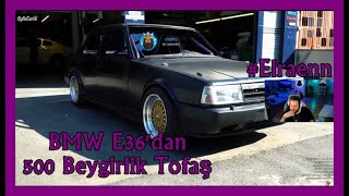 Elraenn   BMW E36'dan 500 Beygirlik Tofaş Drift Arabası Yaptık! Videosunu İzliyor #Elraenn