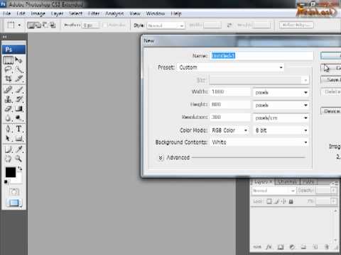 Tutorial Photoshop CS3 -  Pengenalan Dasar Photoshop CS3 (1)