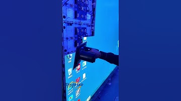 Have you ever seen the LED display spliced into a computer desktop?#shorts #eagerled