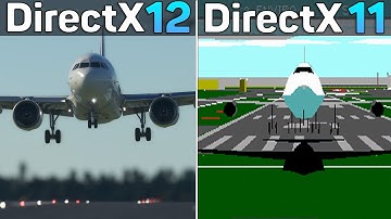 Flight Simulator 2020 - DirectX 12 vs DirectX 11 Сравнение графики и ФПС