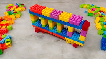 Satisfying DIY Lego Bus ASMR/Building Blocks/block/blocks game lego building fun#asmr#buildingblocks