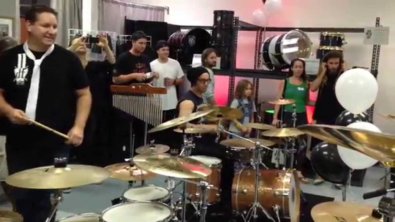 Drum Flip's first jam session. YouTube