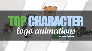 Top Character Logo Animations :: From Spin My Logo