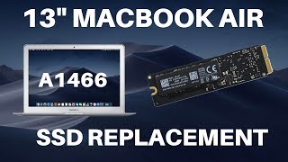 Air 2012-2017 (A1466) - SSD Hard Drive Replacement -