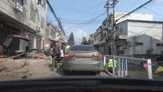 Driving in Quan Jiao County (全椒县, ), Anhui Province, CHINA