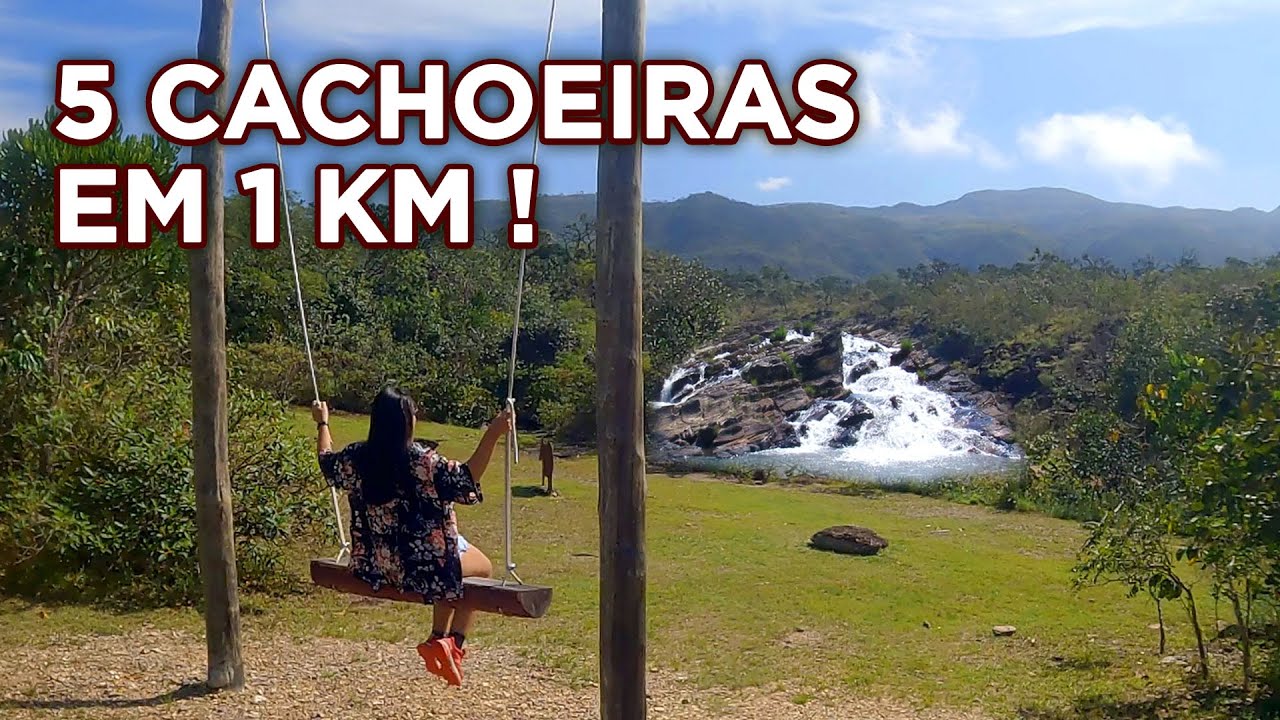 POUSADA com 5 CACHOEIRAS ! - Vale do Céu - SERRA DA CANASTRA - Delfinópolis, MG