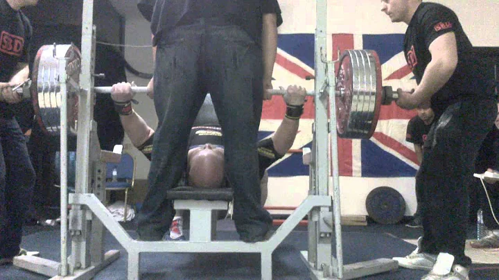 Dean Bowring 300kg bench