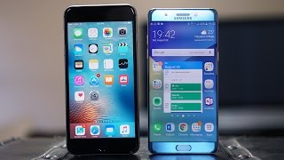 Samsung Galaxy Note 7 vs iPhone 6s Plus: Phablet Face-off