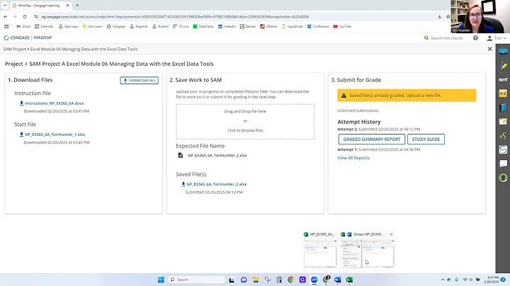 CIS 1060 - SAM Project A Excel Module 06 Managing Data with the Excel Data Tools