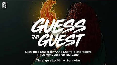 Anna Shaffer Teaser Drawing Time-Lapse by Simas Bu...