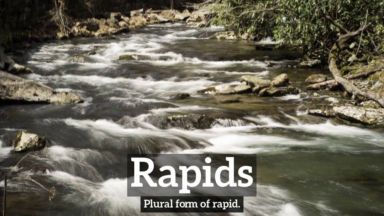 What is Rapids? How Does Rapids Look? How to Say Rapids in English