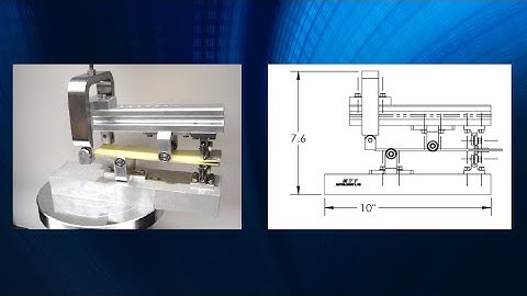 ASTM.D5528.10 - Mode I Interlaminar Fracture Toughness Test Fixture (AL)