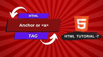 HTML Anchor Tag Tutorial - 7 | HTML Course for Beginners in Bangla