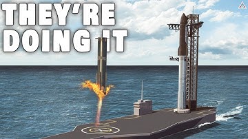 De krankzinnige landingsmethode van Elon Musk met Starship Boosters schokte NASA: Droneship!