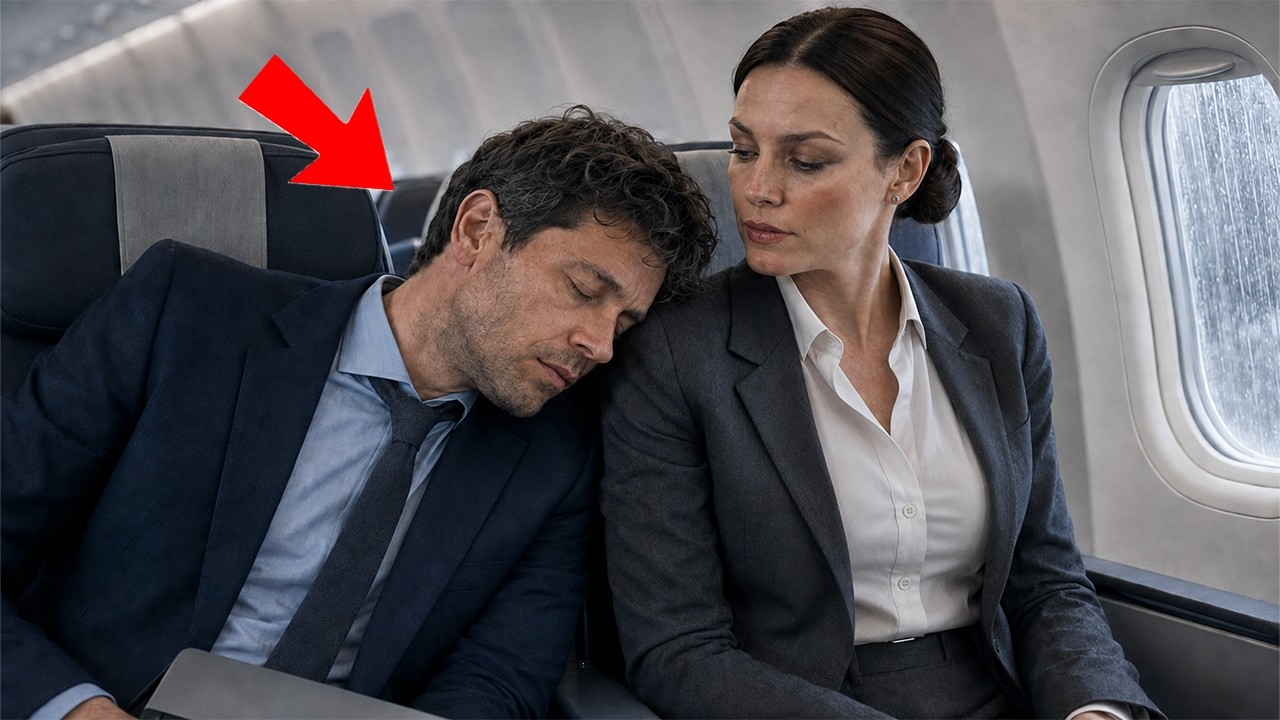 Ich bin im Flugzeug auf der Schulter meiner milliardenschweren Chefin eingeschlafen – und habe ihren teuren Blazer dabei angesabbert. Ich dachte, meine Karriere wäre vorbei. Doch statt mich zu...